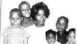 Chamberlains grand daughter Sarah Barber Jackson and family 1962,(Bernard, Randy, Carl, David and Sharon).